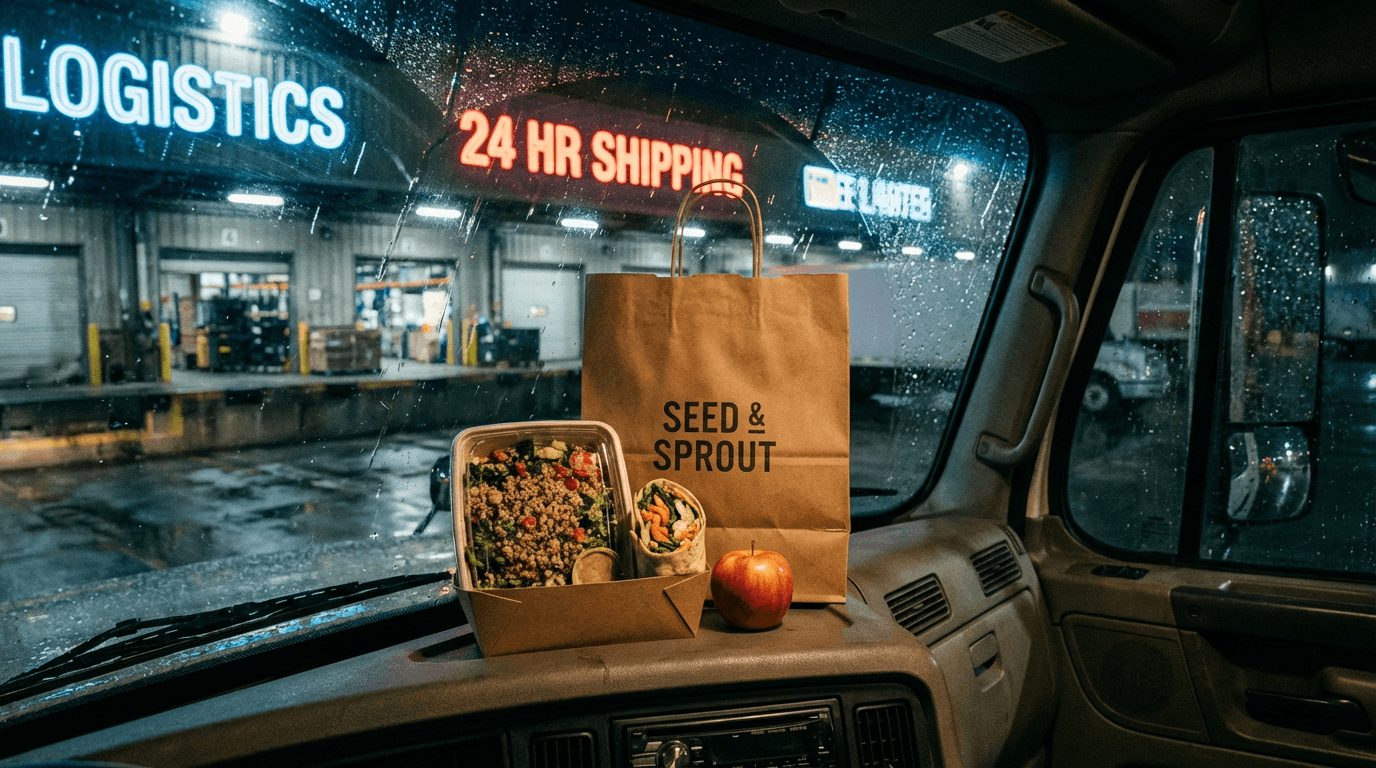 Fast food pod rampą załadunkową. Jakie mniejsze